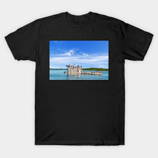 Boat & Birds. T-Shirt